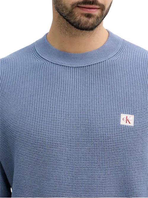 Maglioncino lavorazione waffle Calvin Klein Jeans | LV04RD313GC4I